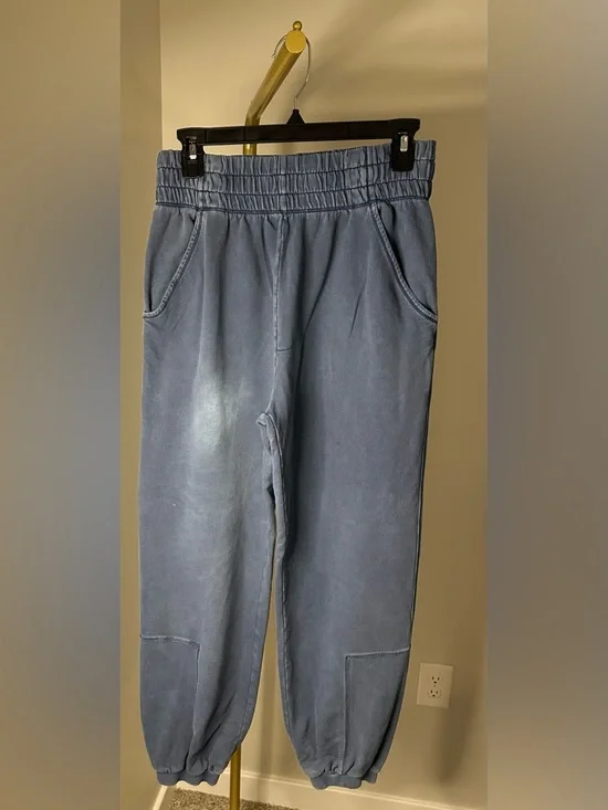 FP Movement Faded Blue Balloon Joggers - Picture 1 of 5